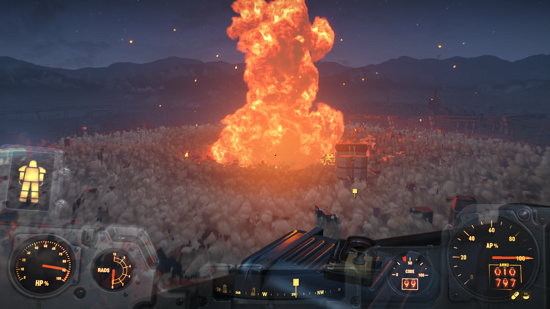 Fallout 4 взрыв ядерной бомбы фото 15