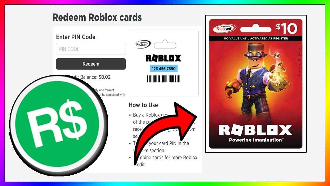 Roblox card codes