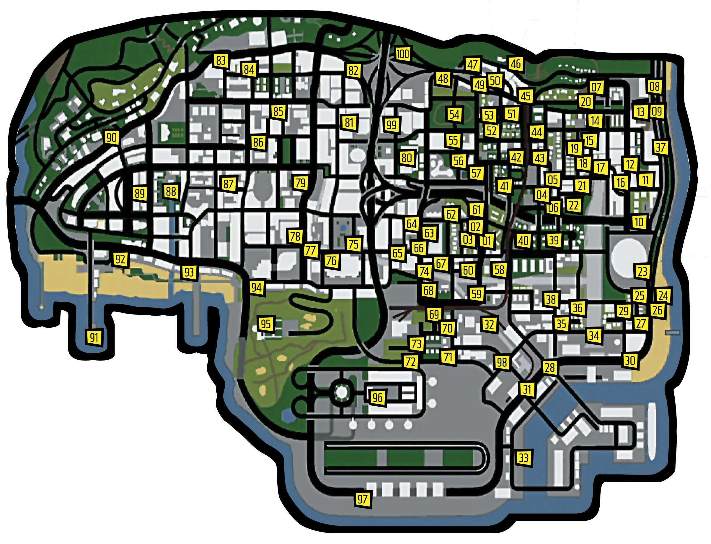 Tag gta san andreas map