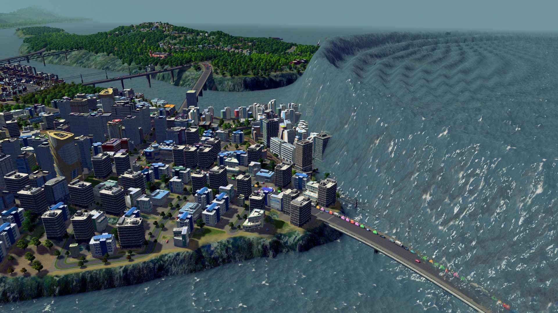 Cities skylines игруха. Cities Skylines ЦУНАМИ. Natural Disasters Сити Скайлайн. Сити Скайлайн катастрофы. Cities: Skylines игра.