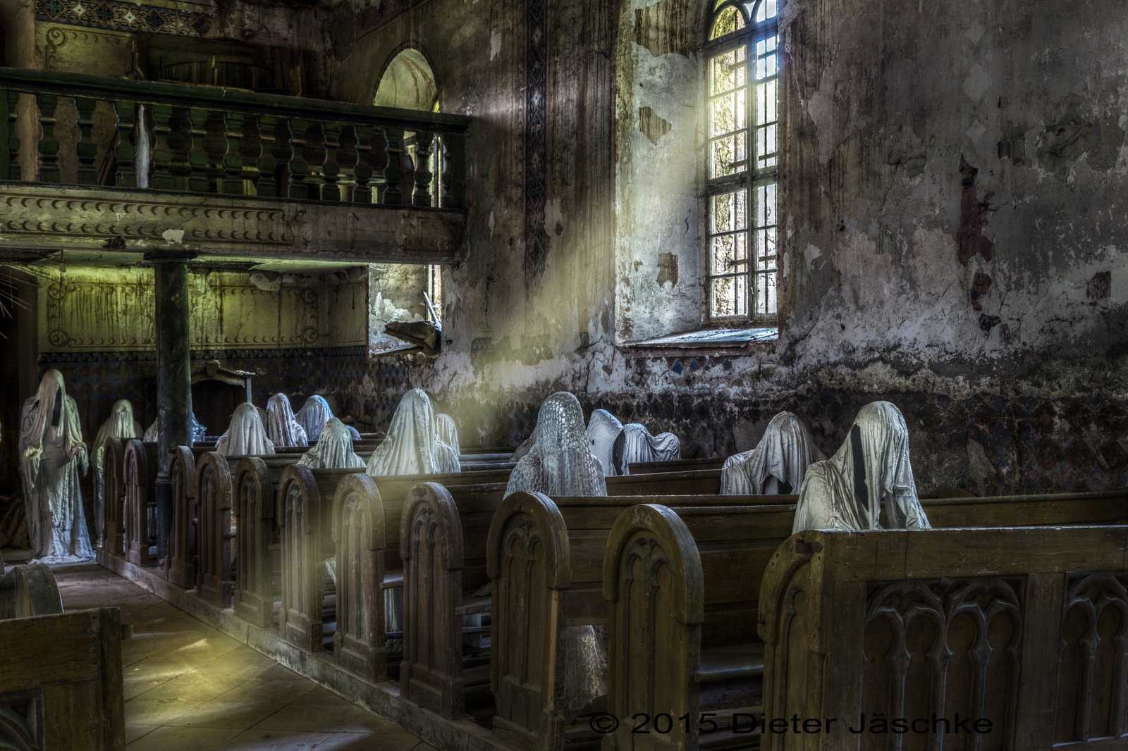 Церковь с призраками в Чехии
