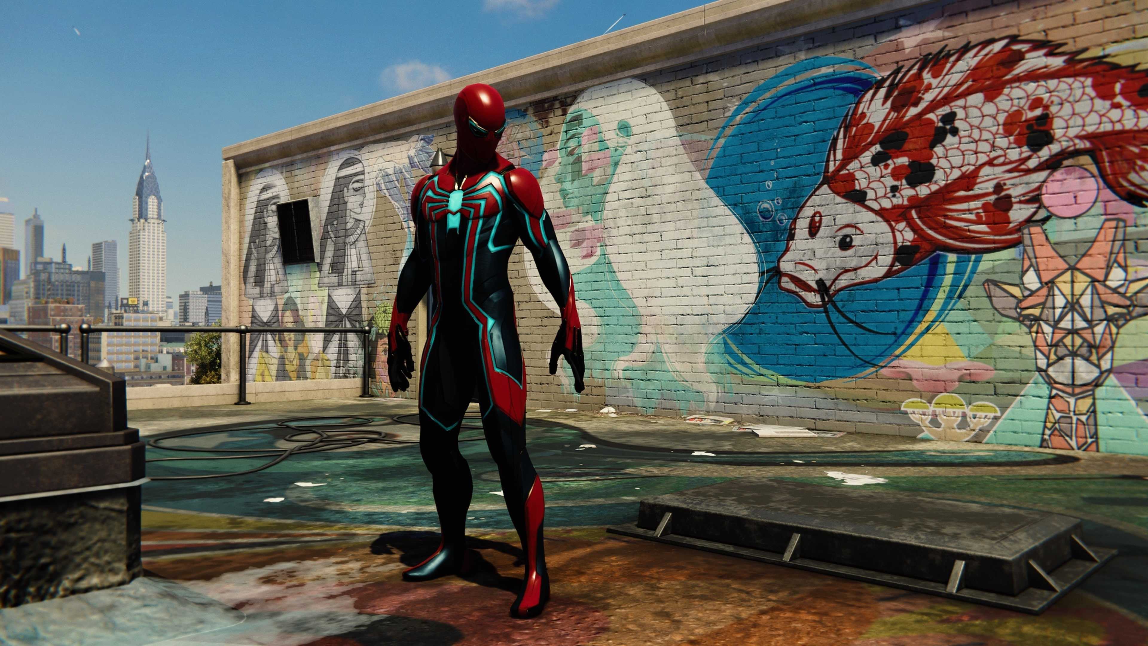 Игры про костюм. Spider man ps4 костюмы. Marvel Spider man 2018 костюм. Marvel Spider man ps4. Velocity Suit Spider man ps5.