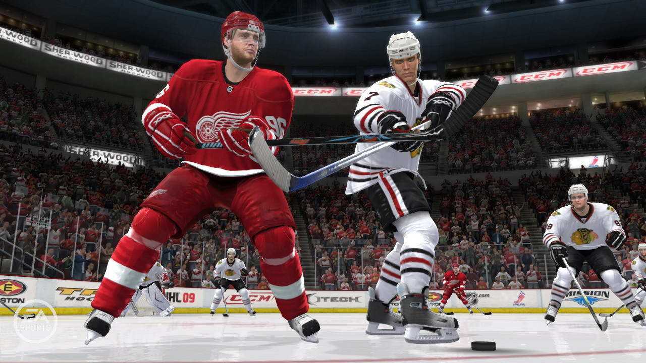 Сегодня речь пойдет о PC-версии NHL 09 – многострадальной платформе в n-ный раз достался порт с PlayStation 2 с устаревшим движком, который дебютировал еще в 2003 году, в то время как на консолях NHL 09 предсказуемо представляет конфетку, которую уже, нав