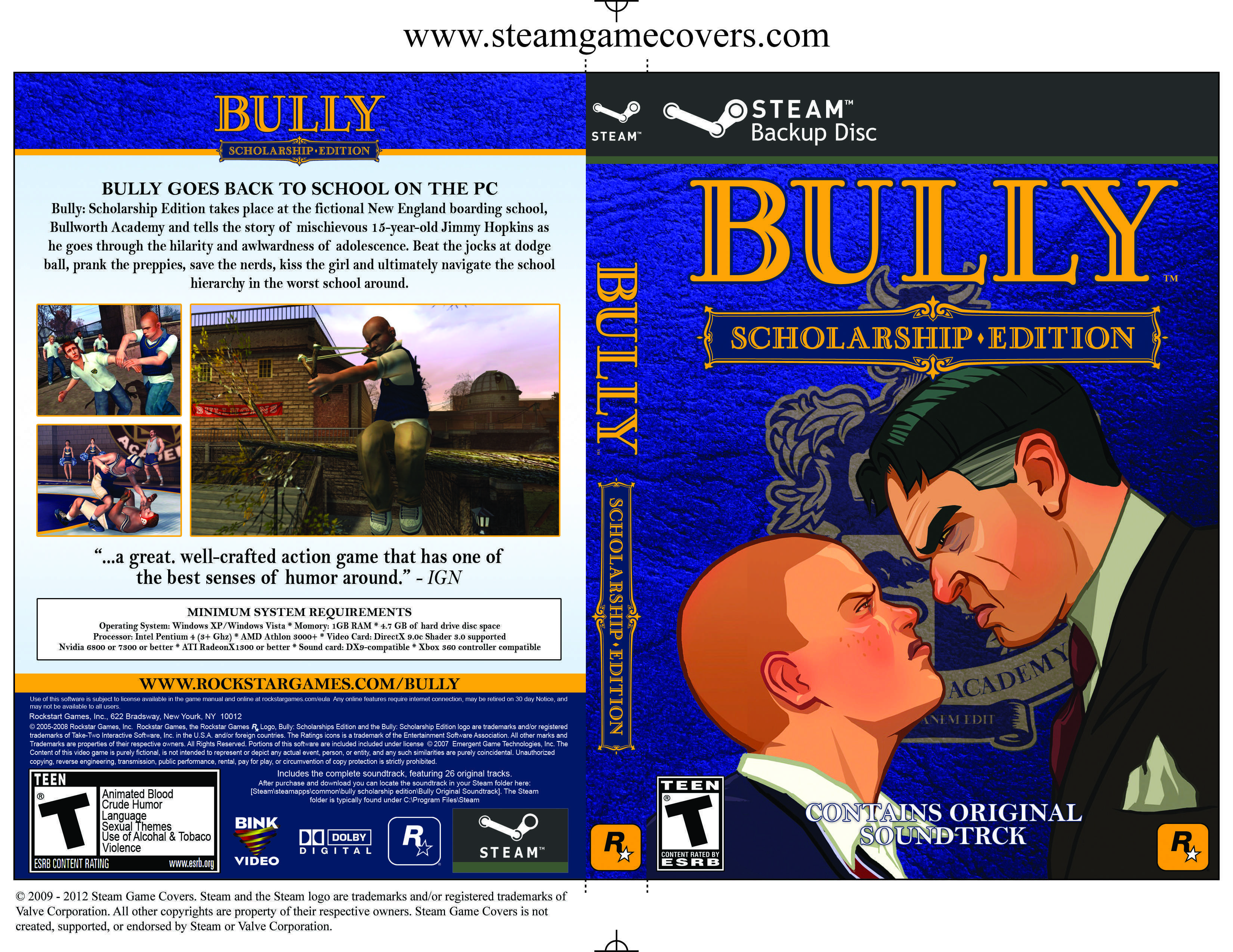 Bully school steam фото 107