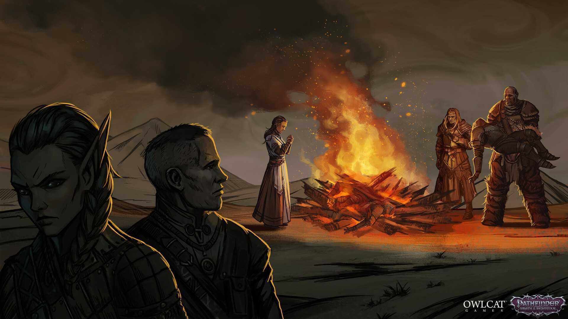 Pathfinder: wrath of the righteous. спутники. романы. секреты. достижения. вопросы — ответы