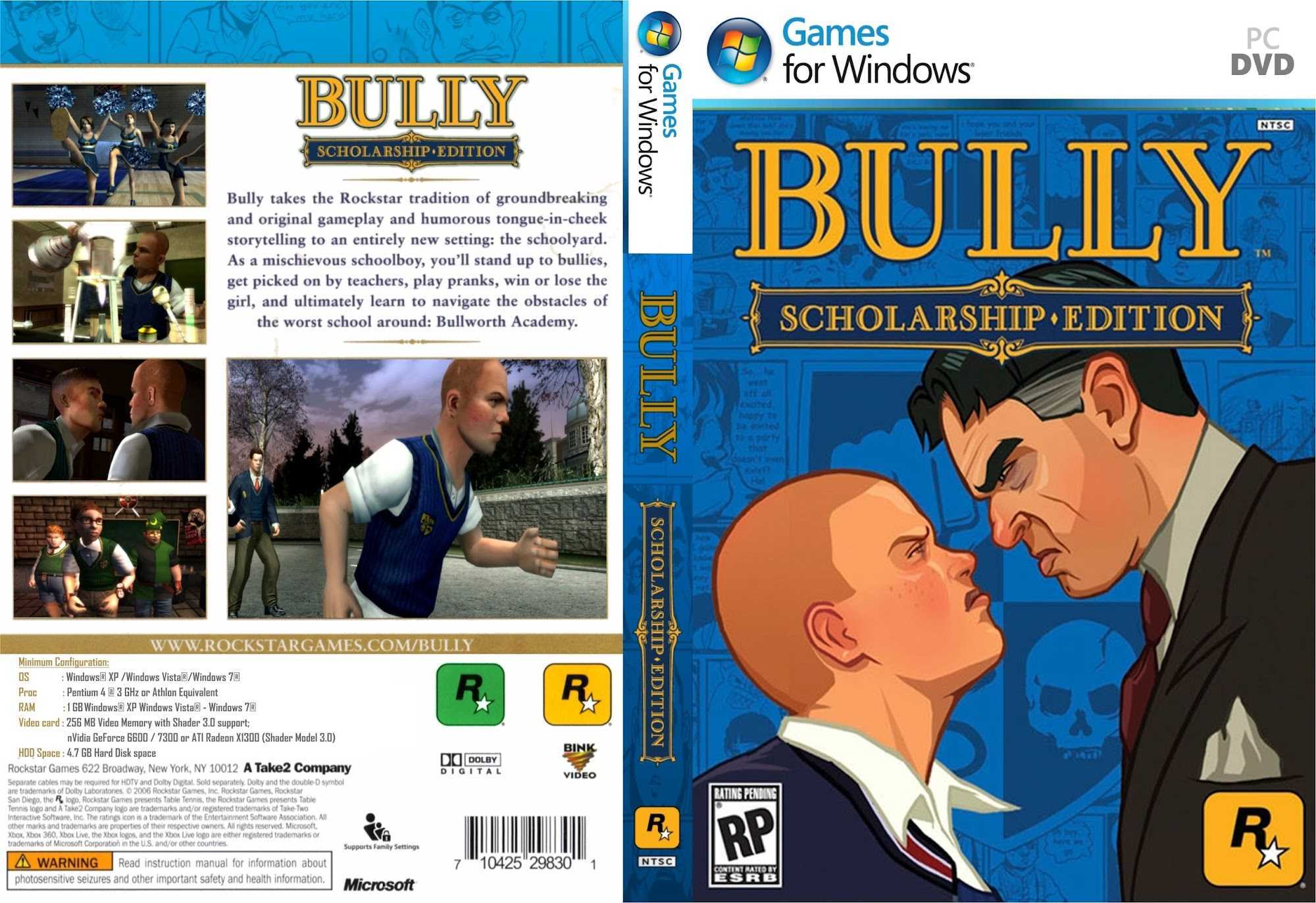 Bully scholarship edition герои сюжет отзывы скачать интересные факты