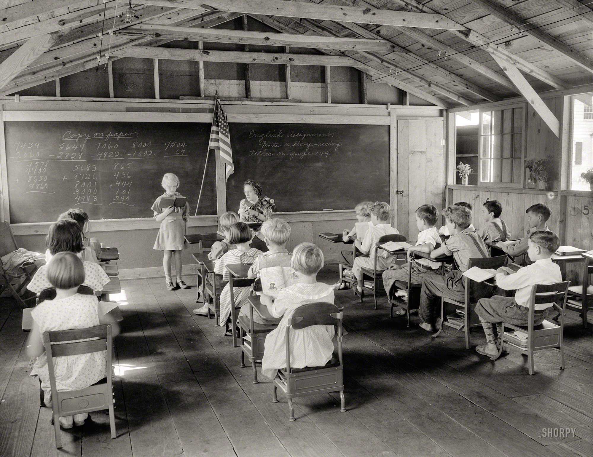 Первые американские школы