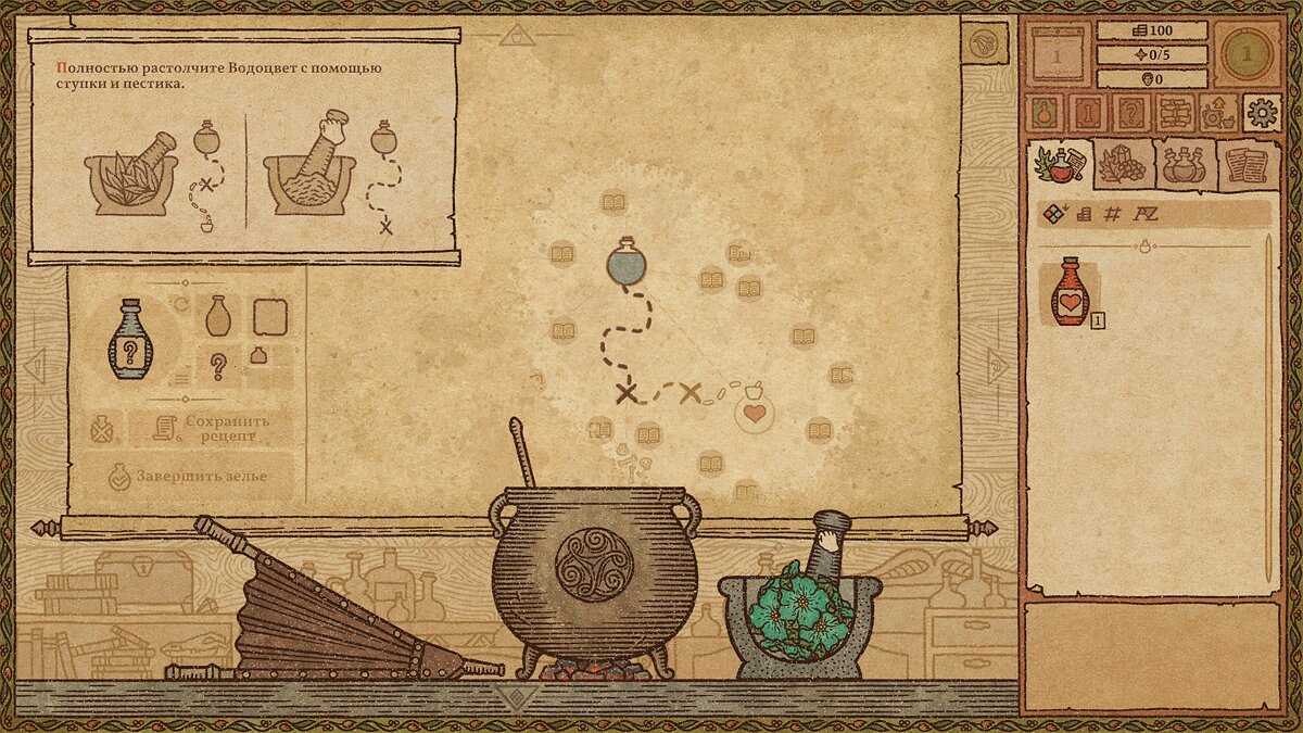 Российский симулятор алхимика potion craft стал лидером продаж в steam
